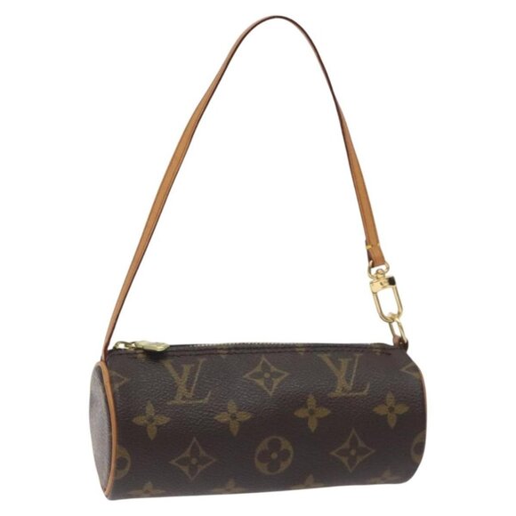 LOUIS VUITTON Monogram Papillon Pouch LV Auth - Picture 10 of 15